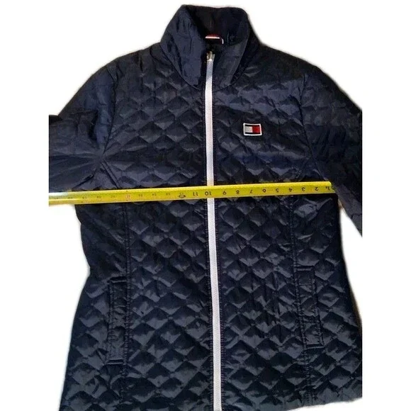 Tommy Hilfiger 3-in-1 All Weather System Inner Jacket Quilted Mock Neck Womens L - Picture 5 of 6